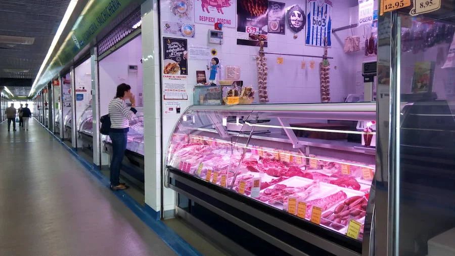 Mercado de abastos de Ponferrada.