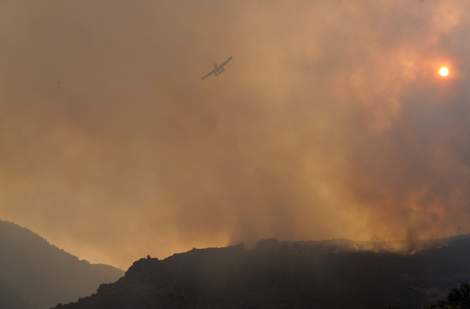 El incendio de Paradiñas declarado de nivel 2