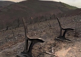 Imágenes del incendio de Las Médulas