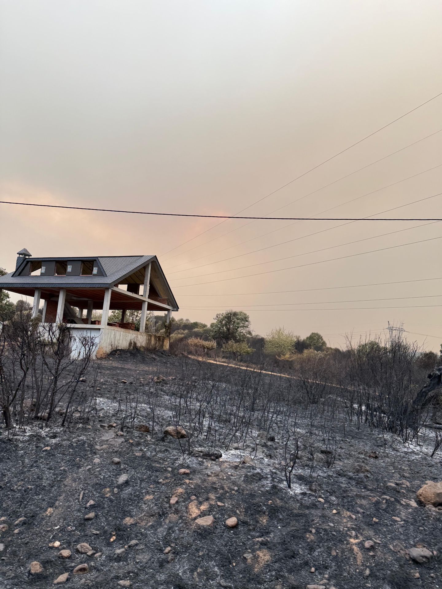 Así han quedado Las Médulas tras el incendio