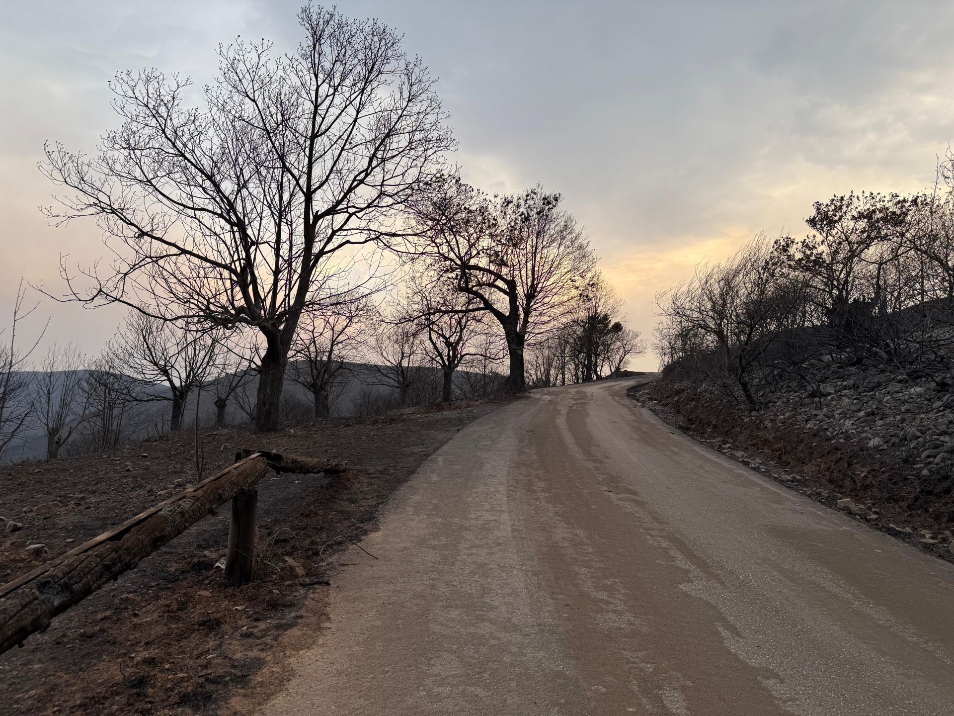 Así han quedado Las Médulas tras el incendio