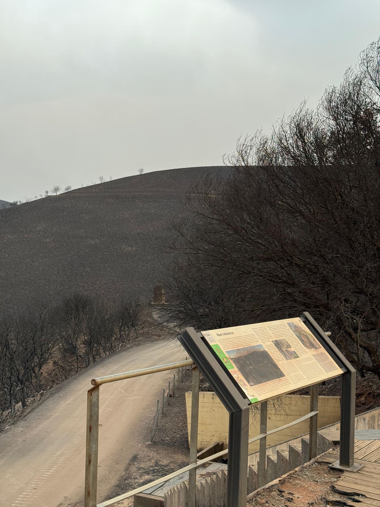 Así han quedado Las Médulas tras el incendio