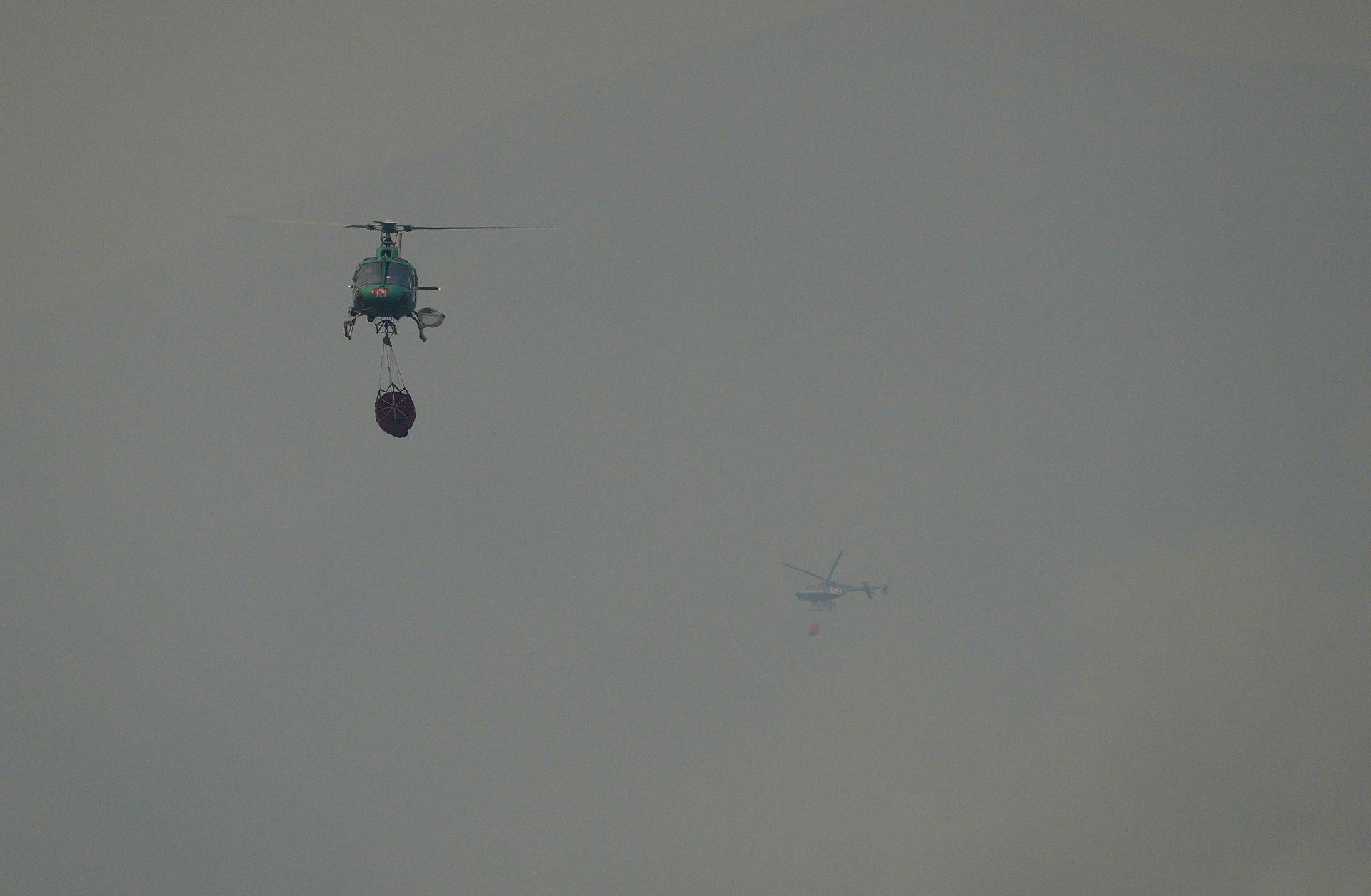 Incendio en Anllares del Sil.