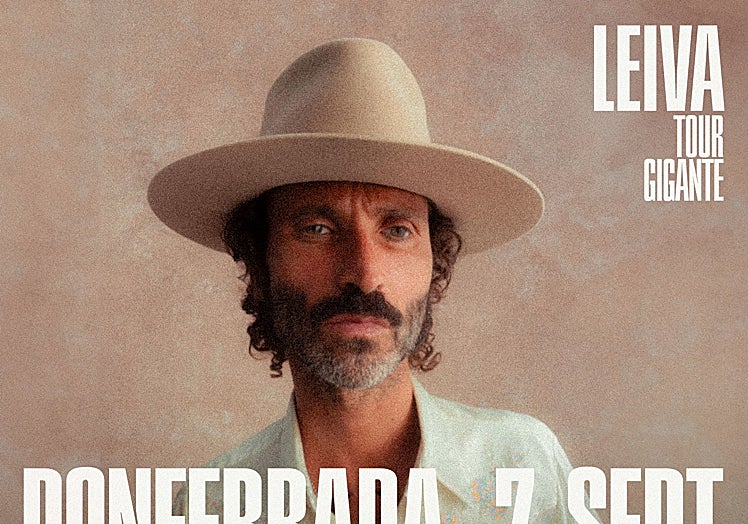 Leiva con su Tour Gigante en el Auditorio de Ponferrada