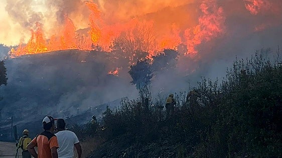 La odisea del fuego en Llamas, Yeres y Anllares: «Esto ya era insostenible»
