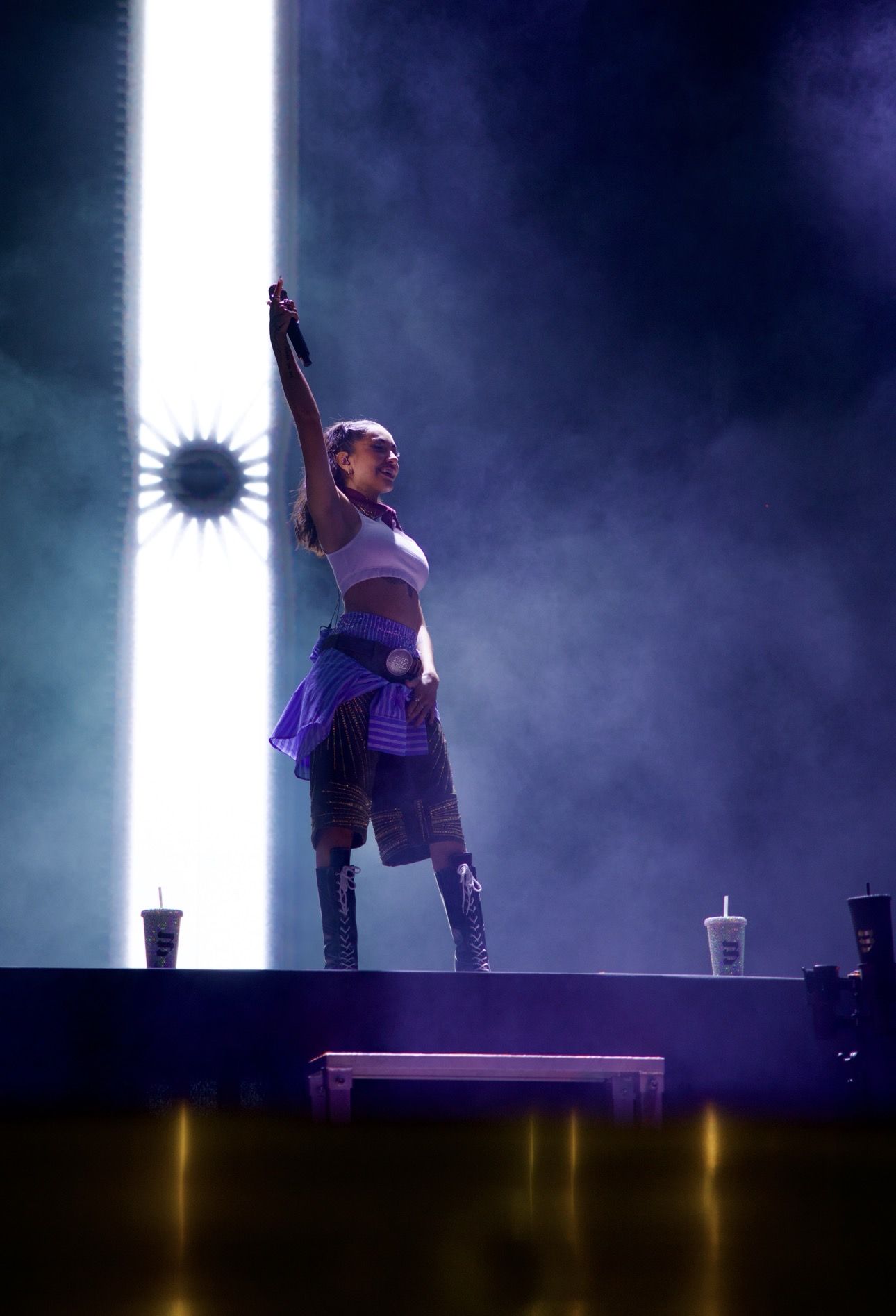 La imágenes del concierto de María Becerra en Ponferrada