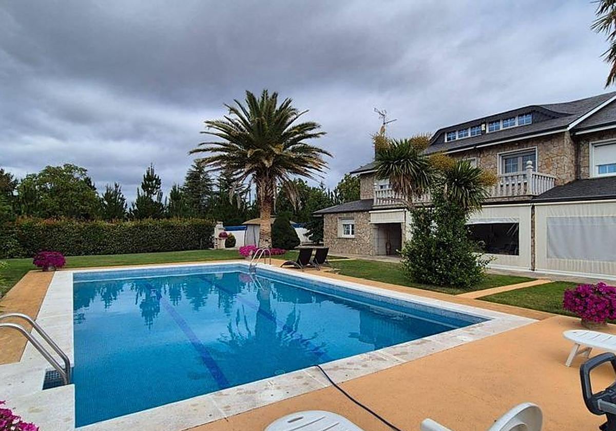 Imagen de una de las viviendas del mercado inmobiliario de lujo en El Bierzo.