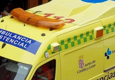 Un hombre de 60 años, herido tras chocar su camión contra la bionda en Ponferrada