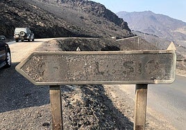 Lusio, uno de los pueblos afectados en el Bierzo.