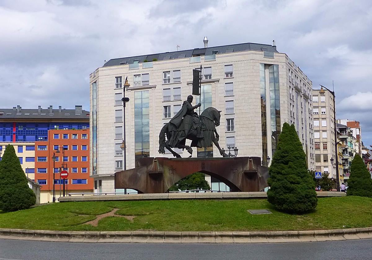 Imagen de archivo de la rotonda del Templario.