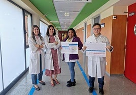 Profesionales del Servicio de Cardiología del Hospital del Bierzo.