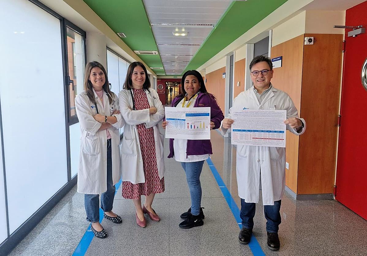 Profesionales del Servicio de Cardiología del Hospital del Bierzo.