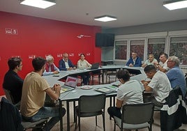 Imagen de la Comisión Ejecutiva del PSOE de Ponferrada.