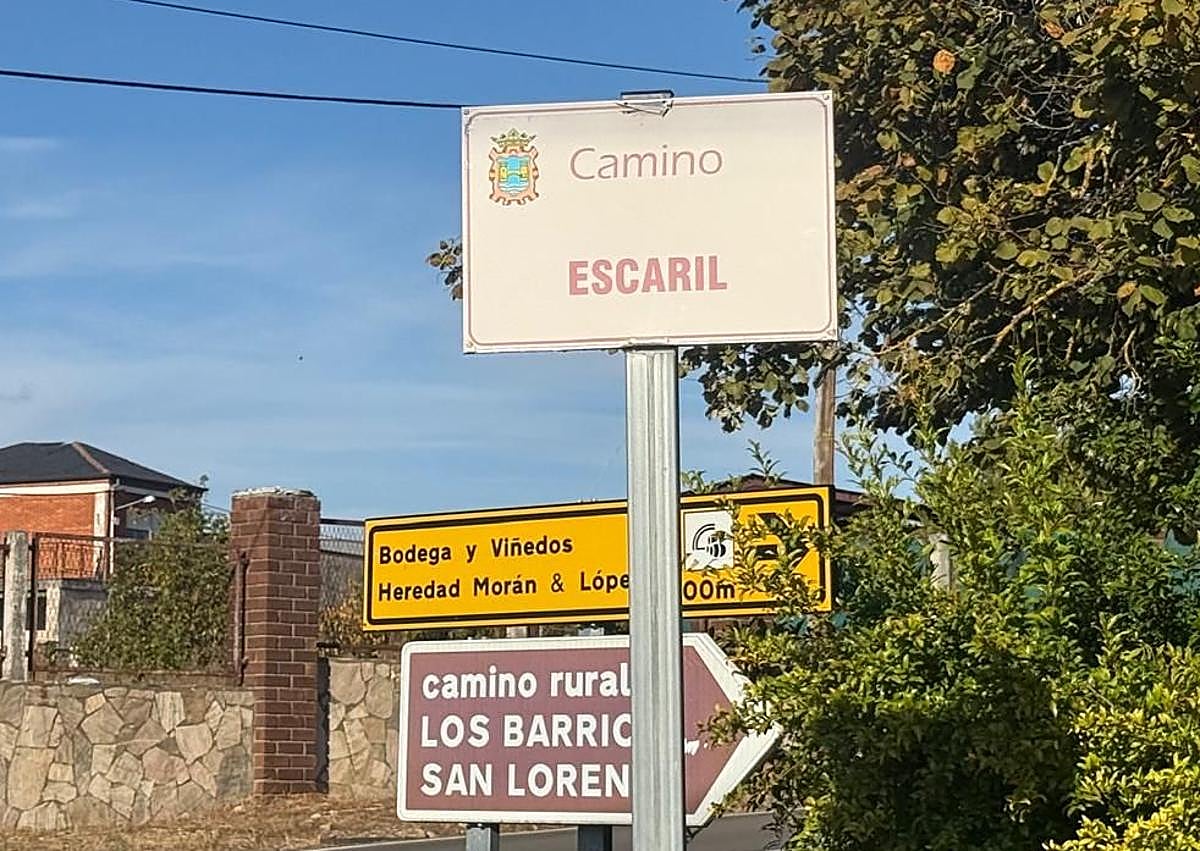 Imagen secundaria 1 - Imágenes que muestran la situación del Camino del Escaril.