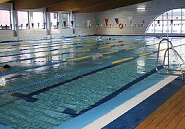 Imagen de archivo de las piscinas climatizadas del complejo Lydia Valentín.