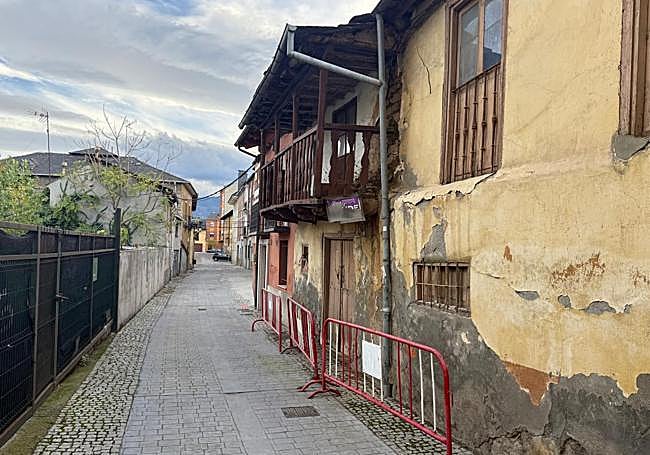 Imagen del barrio de San Andrés, perteneciente al casco antiguo de Ponferrada.
