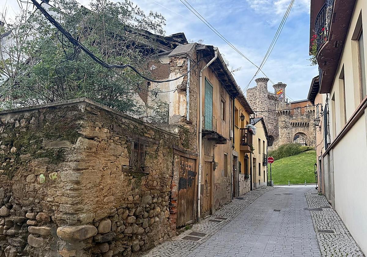 Imagen del casco antiguo de Ponferrada.
