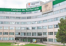 Imagen del campus de la ULE en Ponferrada.