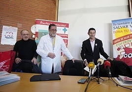 Presentación de los actos con motivo del 50 aniversario de la Hermandad de Donantes de Sangre del Bierzo.