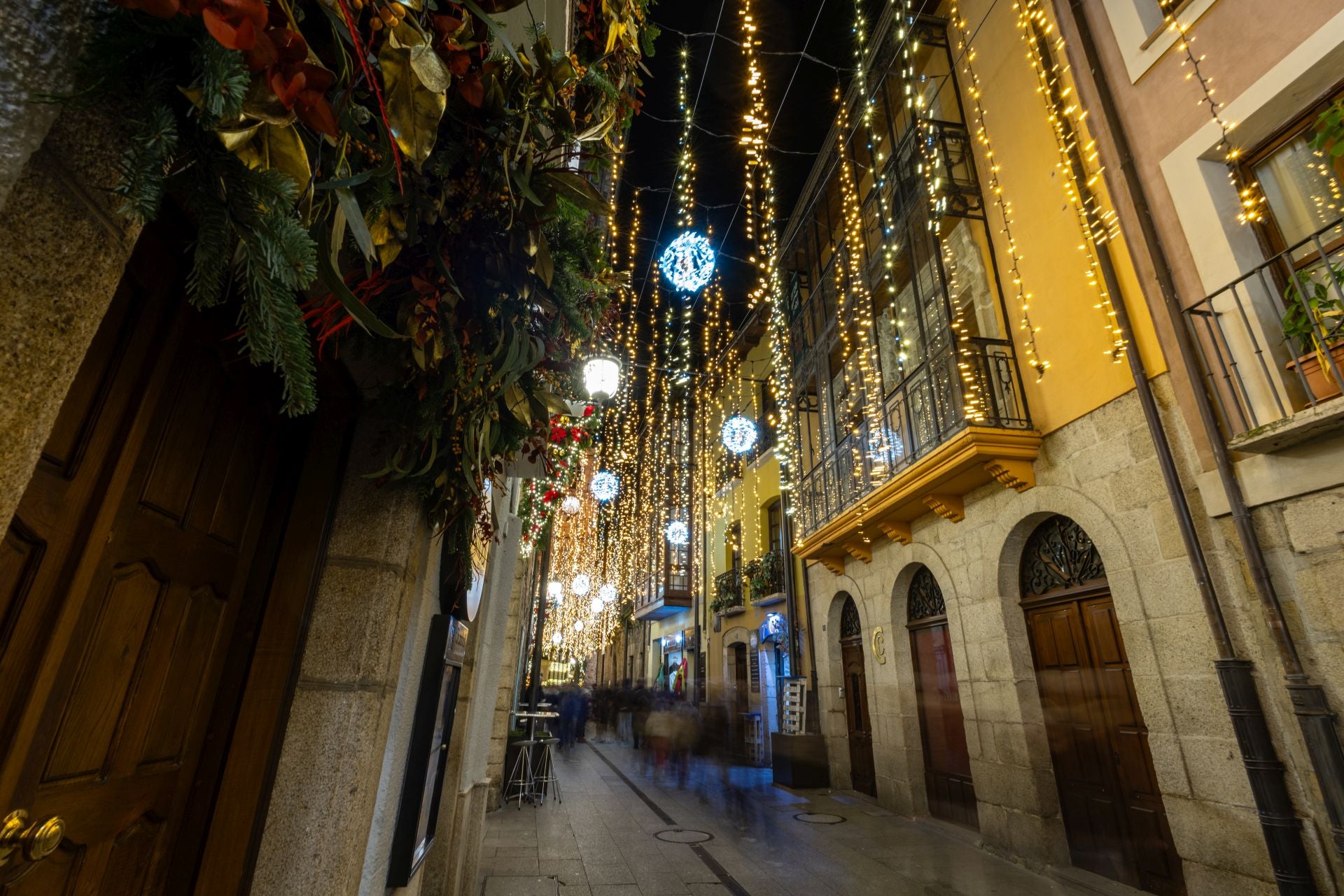 Las mejores imágenes de las luces de Navidad de Ponferrada
