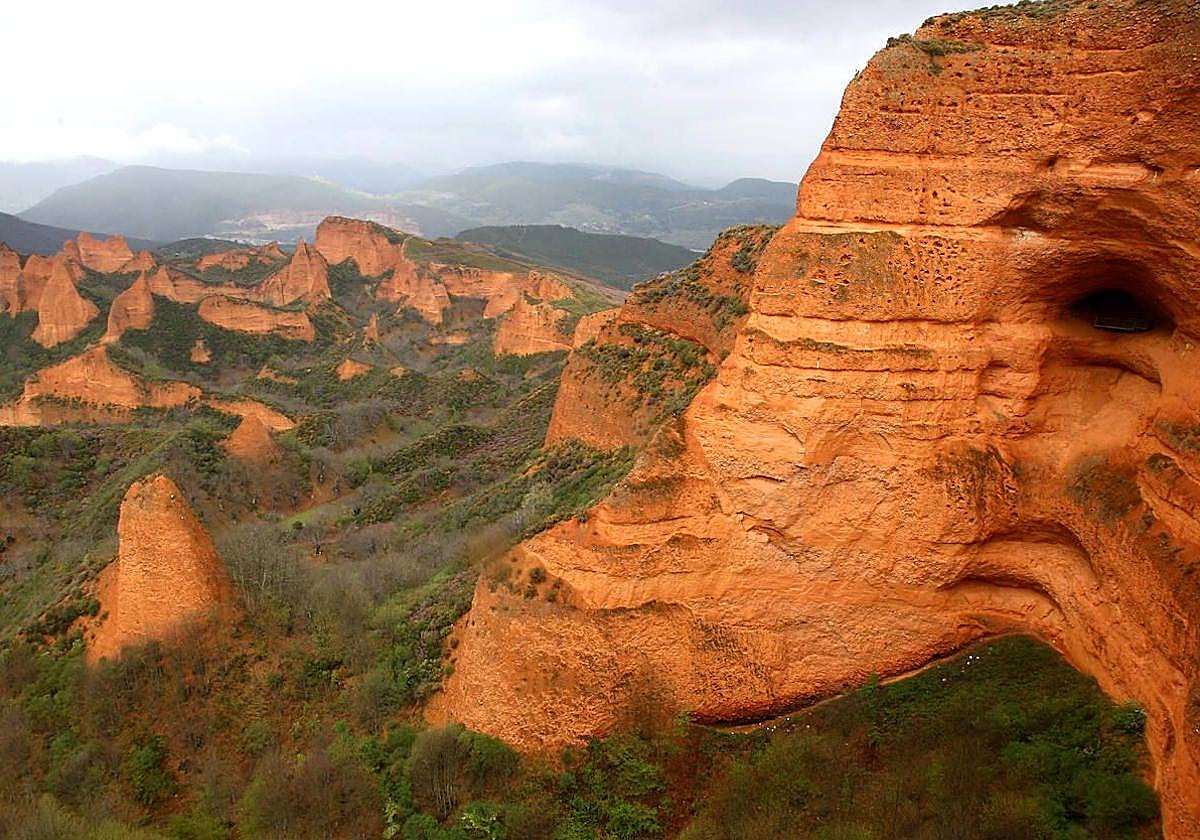 Imagen de Las Médulas.