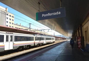 Una avería interrumpe la circulación de trenes entre León y Monforte de Lemos