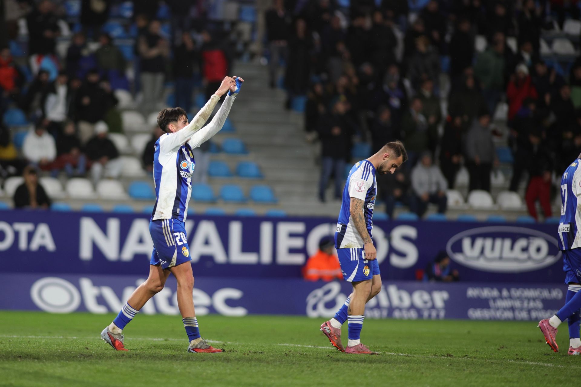 Las imágenes del partido Ponferradina - Racing de Santander