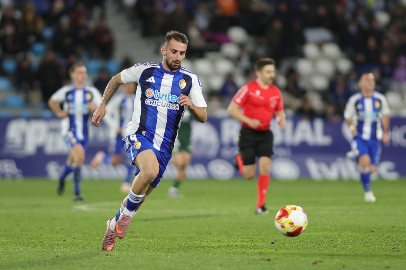 Las imágenes del partido Ponferradina - Racing de Santander