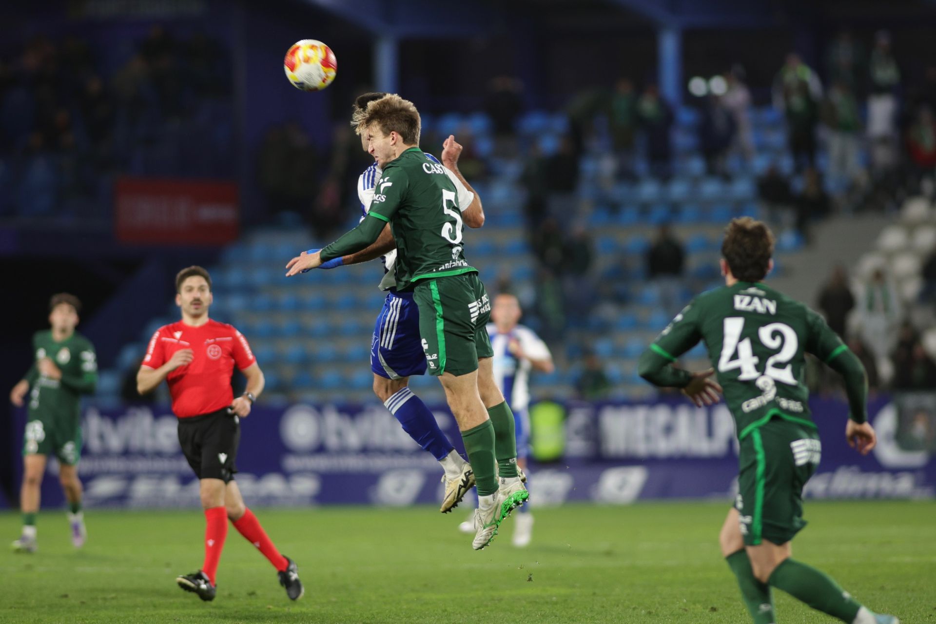 Las imágenes del partido Ponferradina - Racing de Santander