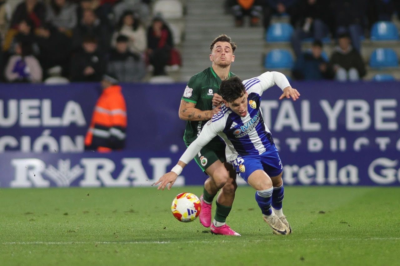 Las imágenes del partido Ponferradina - Racing de Santander
