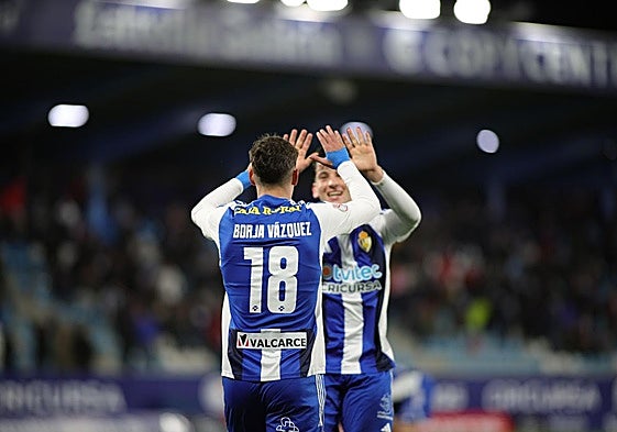 Imagen del partido en el Toralín