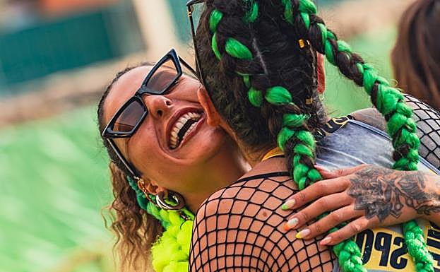 Imagen de algunos de los asistentes al festival de 2025.