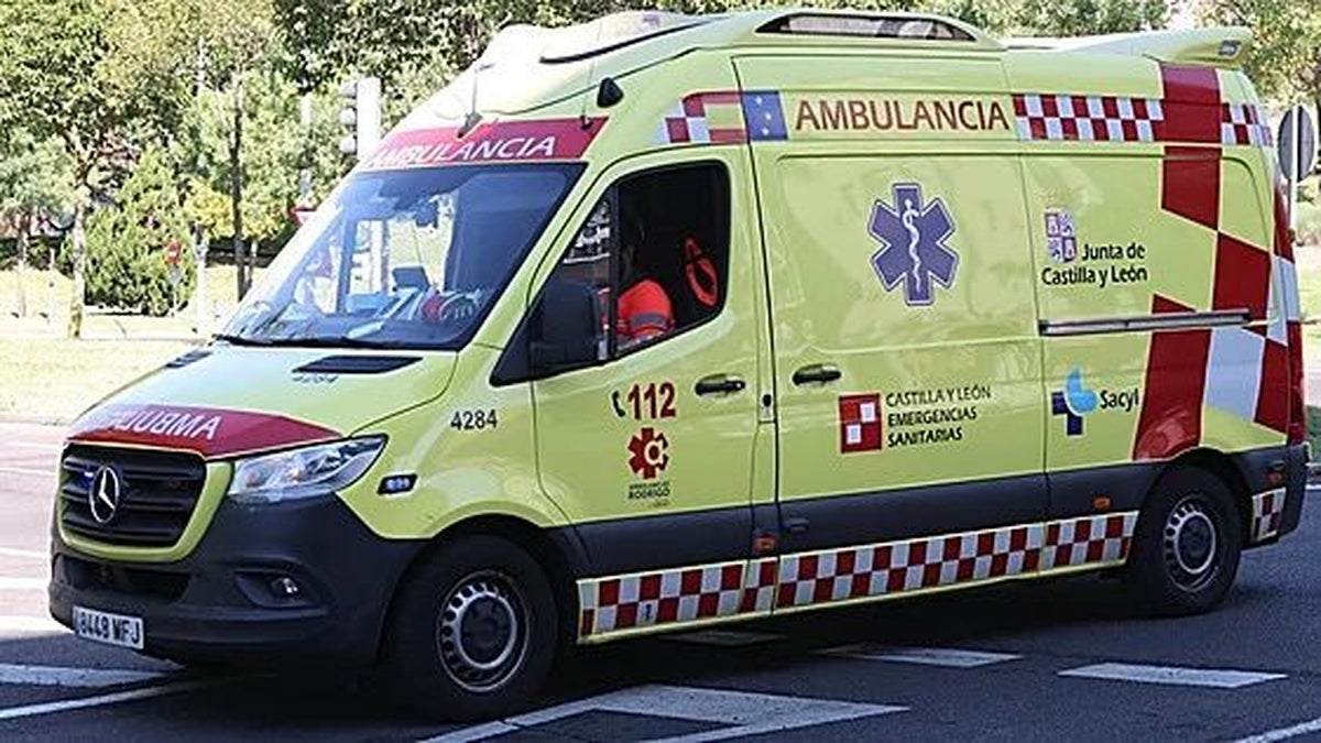 Ambulancia de Sacyl.