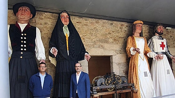 Los gigantes y cabezudos de Ponferrada se conservarán y expondrán de forma permanente en el Museo del Bierzo