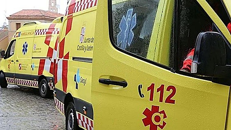 El choque de un camión y una furgoneta deja un herido en Camponaraya
