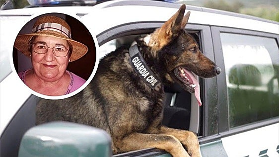 La Guardia Civil incorpora perros adiestrados a la búsqueda de la mujer desaparecida en Ponferrada