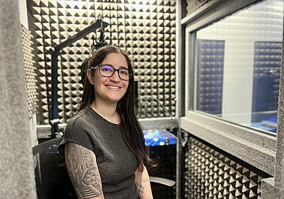 Marina Cibeles en su estudio.