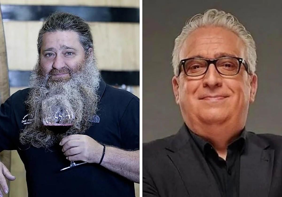 Los bercianos Raúl Pérez y Leo Harlem.