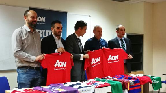 Imagen de la presentación de la Liga Norte AON.