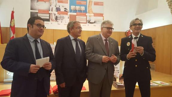 Imagen de la presentación de la Semana de Prevención de Incendios en Ponferrada.