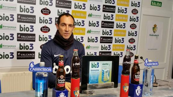 El entrenador de la Ponferradina, Pedro Munitis.