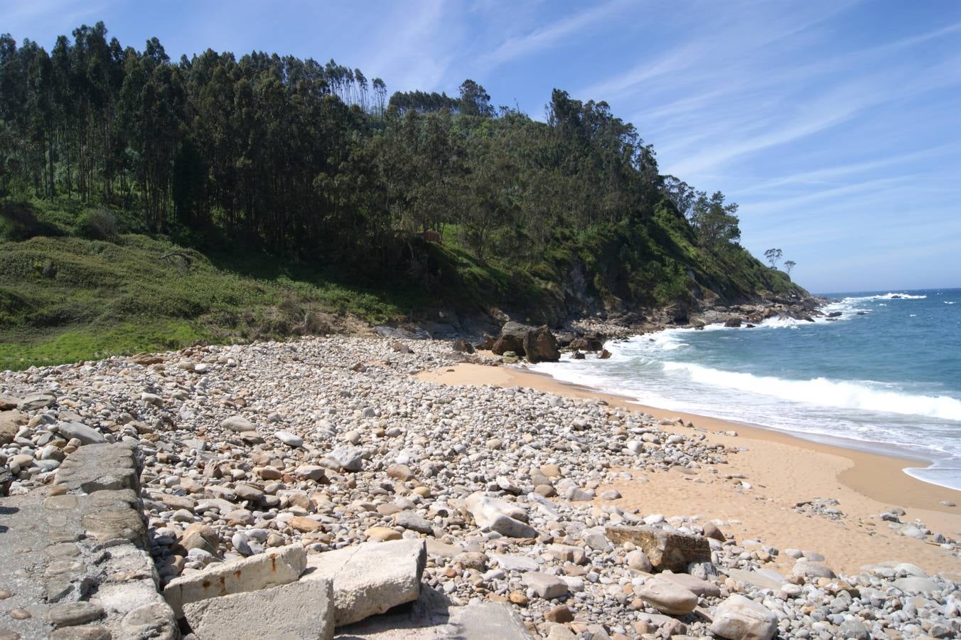 Playa de Merón en Villavicicosa
