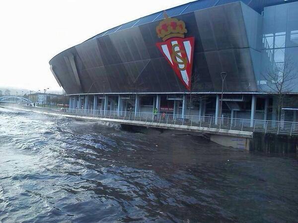 El azote del temporal en Asturias