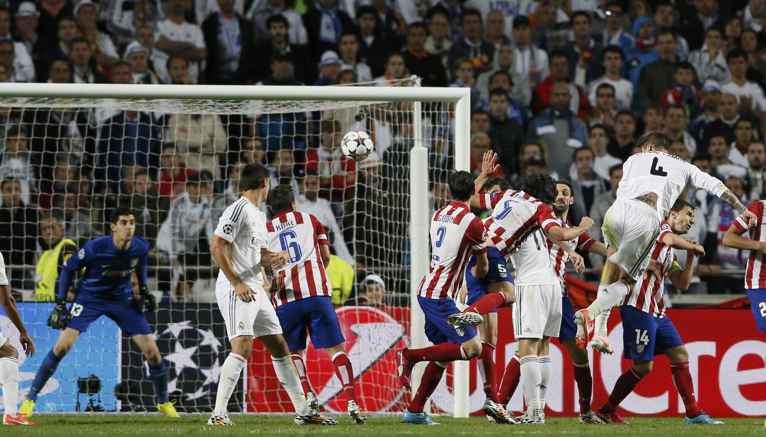 Real Madrid - Atlético, en imágenes