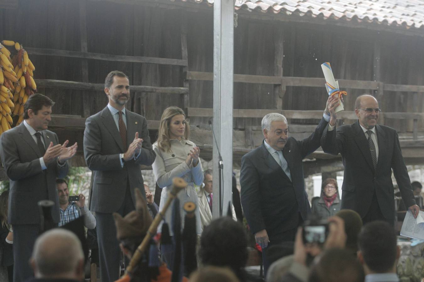 Don Felipe y Doña Letizia en Asturias