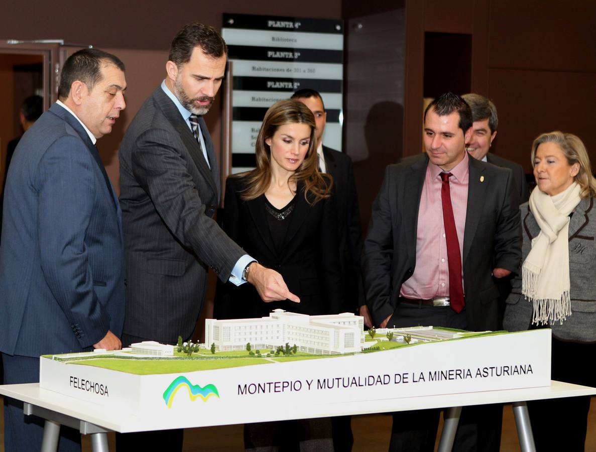 Don Felipe y Doña Letizia en Asturias