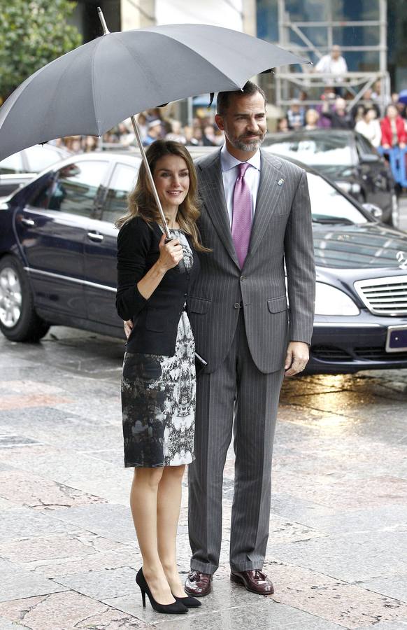 Don Felipe y Doña Letizia en Asturias