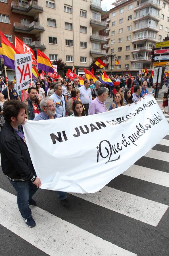 Manifestación por la República en Oviedo