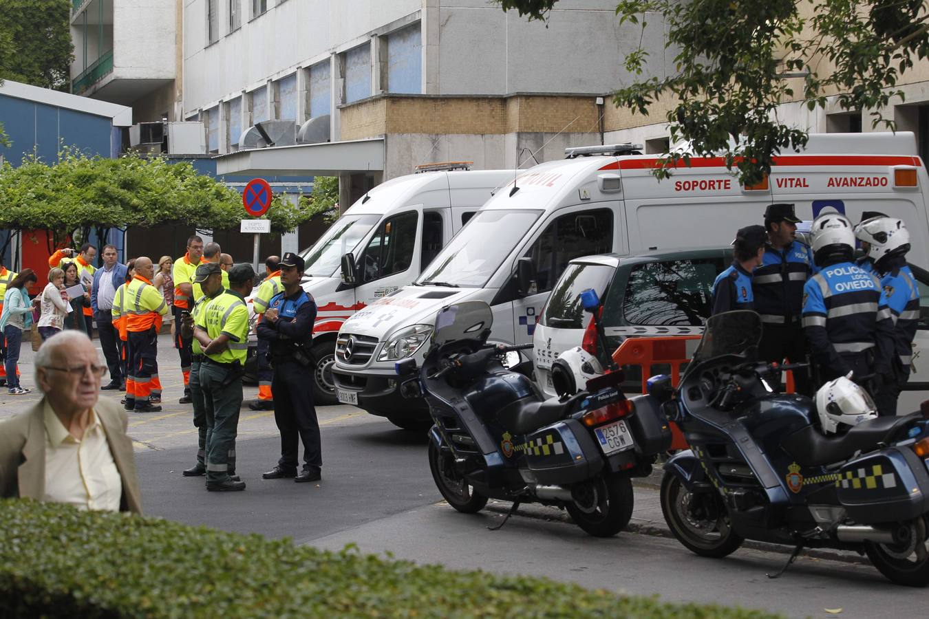 Un simulacro para el HUCA