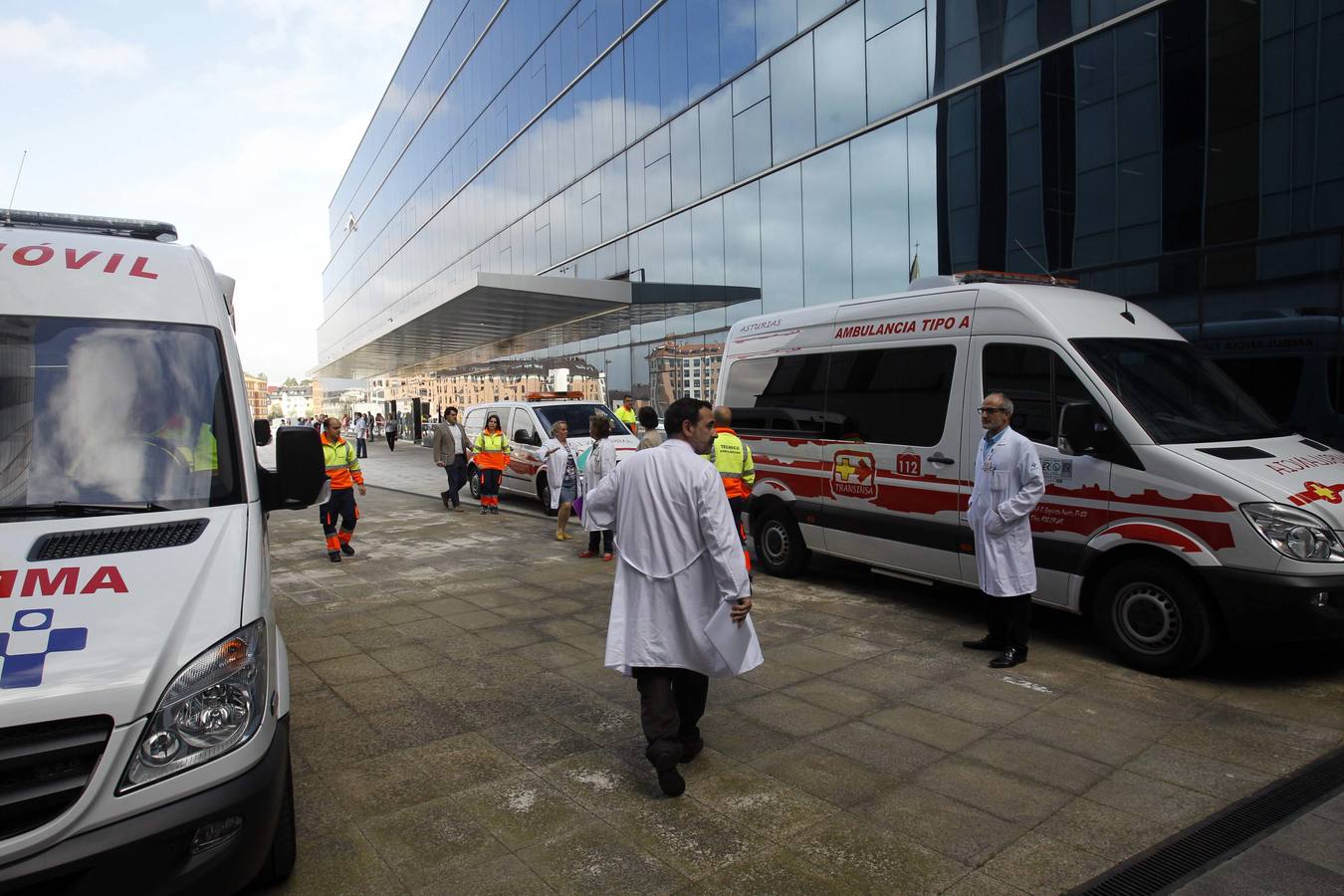 Un simulacro para el HUCA